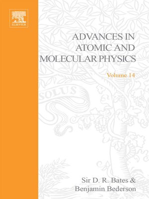 cover image of Advances in Atomic and Molecular Physics